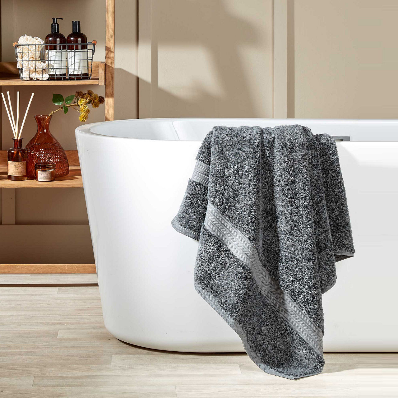 Renaissance Towel Ash Grey Renaissance Towel Ash Grey