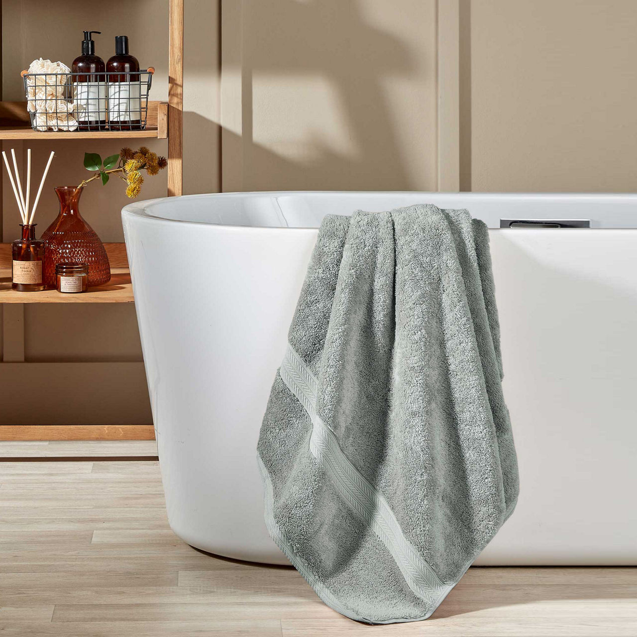 Renaissance Towel Dove Grey Renaissance Towel Dove Grey