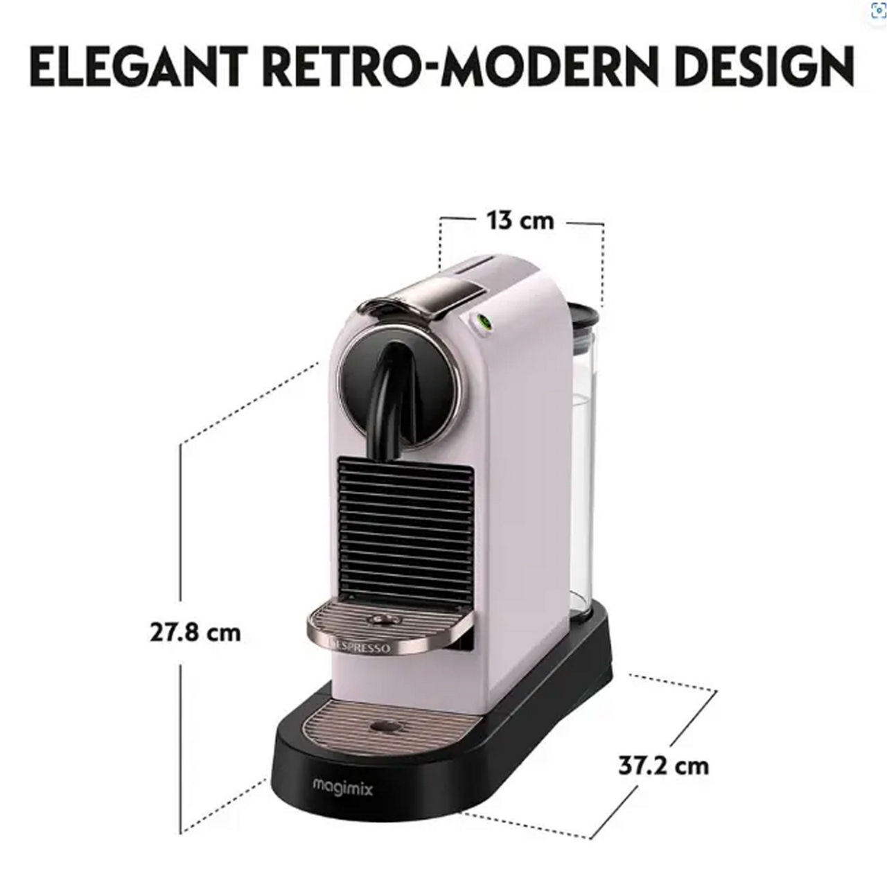 Citiz Coffee Machine Rose Pink Citiz Coffee Machine Rose Pink