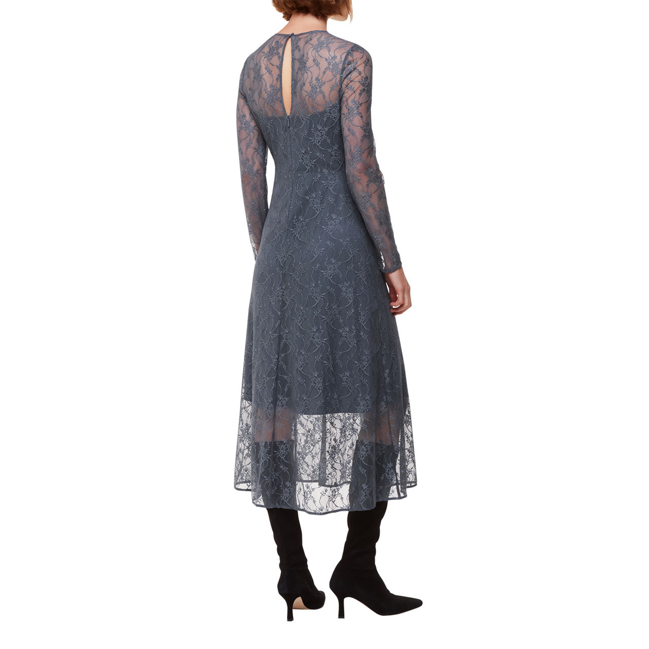 Fay Lace Flared Dress Fay Lace Flared Dress
