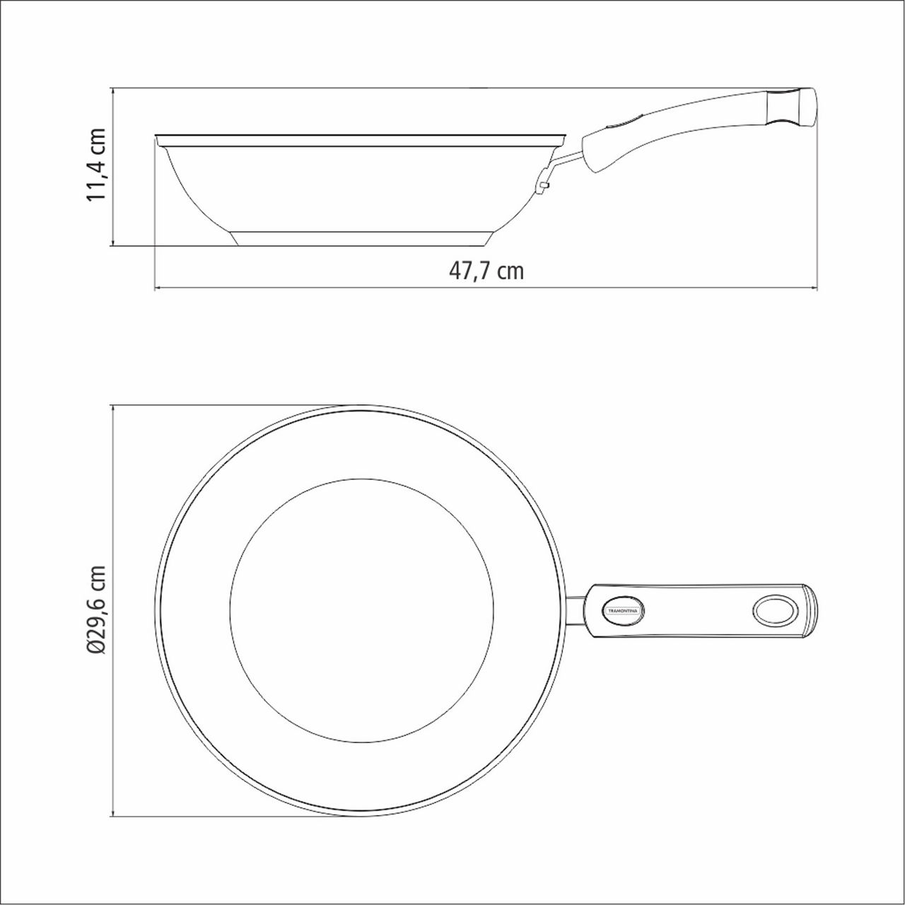 Stainless Steel Wok 28cm Stainless Steel Wok 28cm