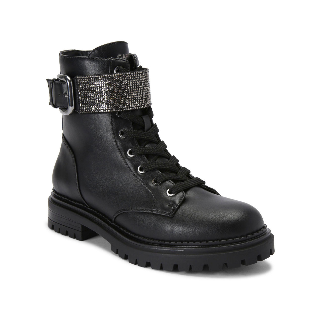 Glisten Embellished Biker Boots Glisten Embellished Biker Boots