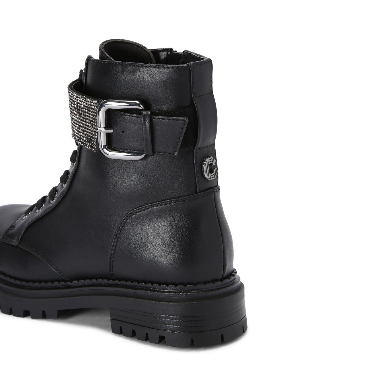Glisten Embellished Biker Boots Glisten Embellished Biker Boots