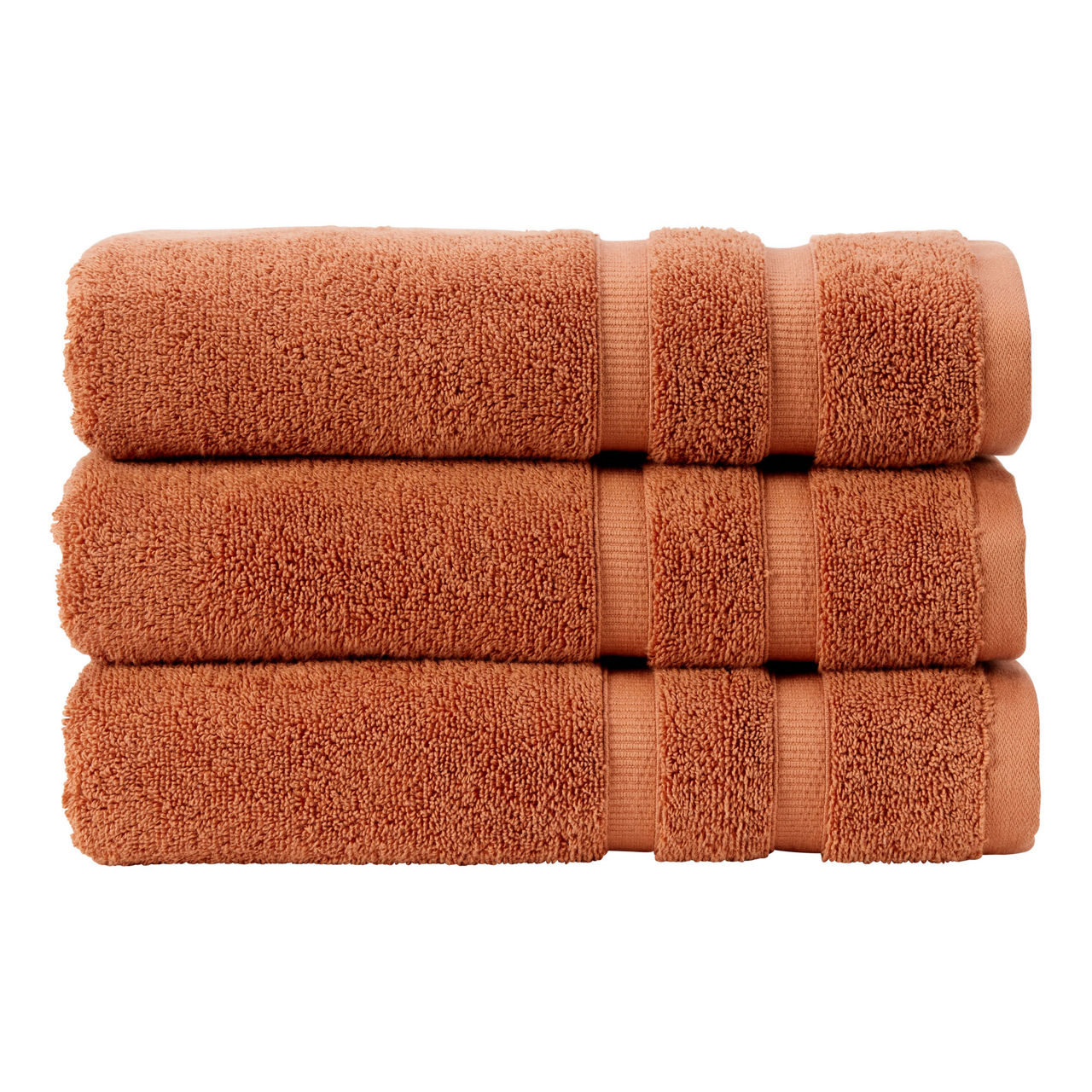Signum Combed Cotton Towel Burnt Sienna Signum Combed Cotton Towel Burnt Sienna