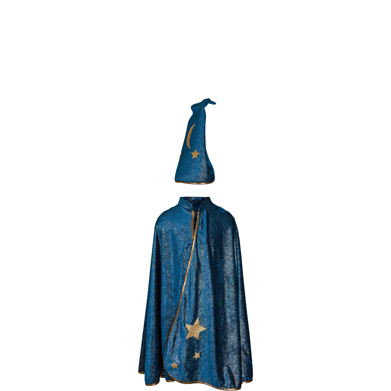 Starry Night Wizard Cape & Hat Two-Piece Set