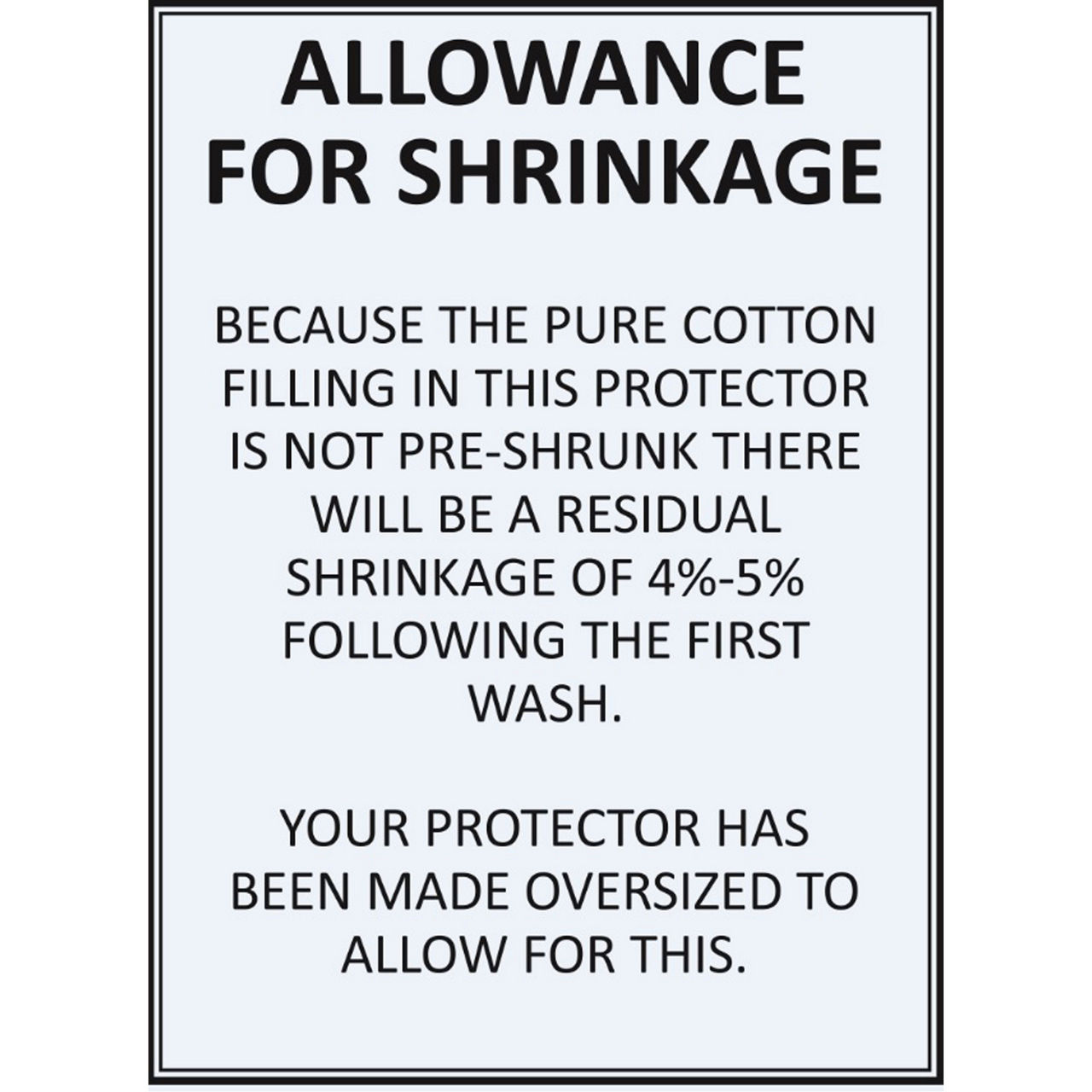 Natural Cotton Mattress Protector Natural Cotton Mattress Protector