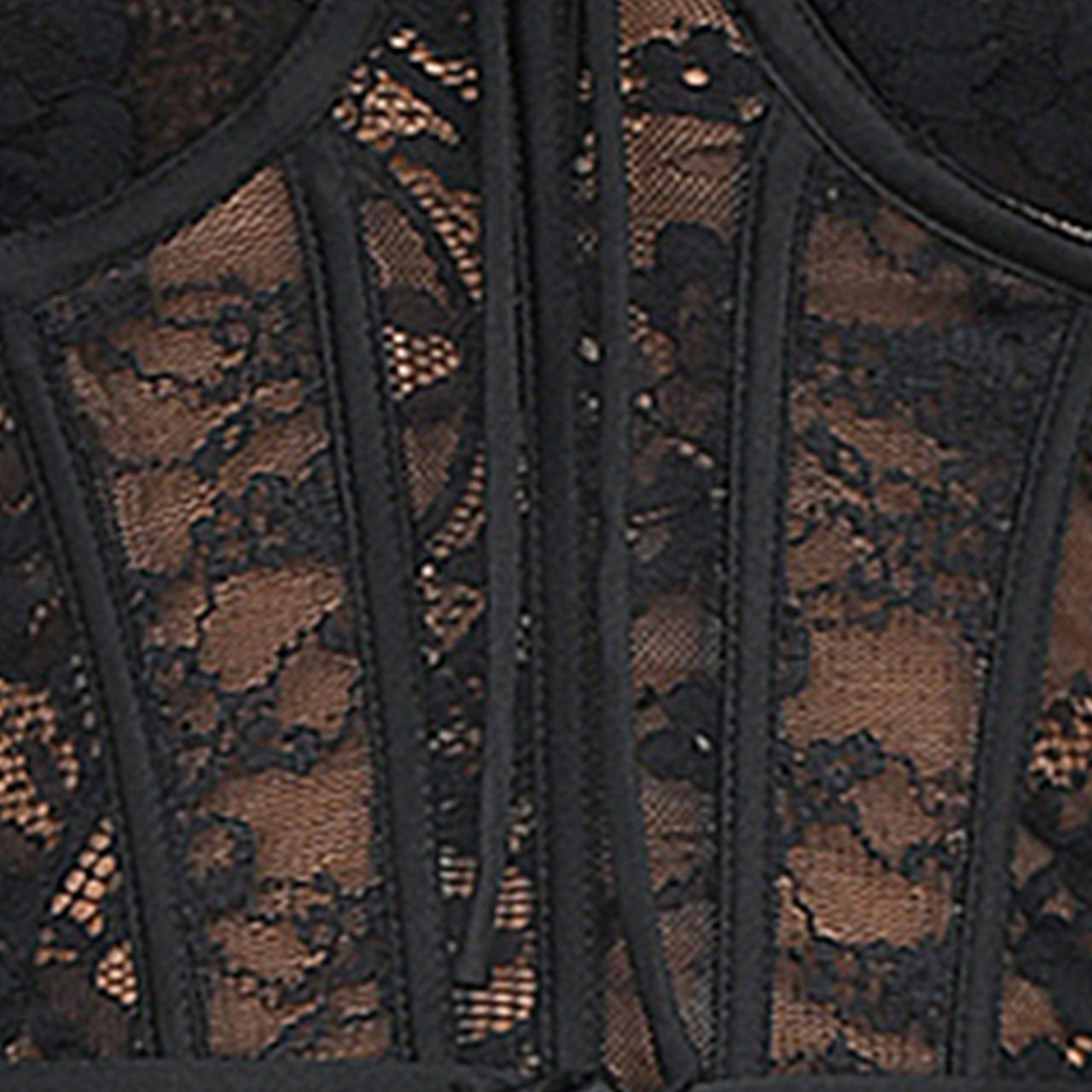 Lisette Lace Corset Bolero Top Lisette Lace Corset Bolero Top