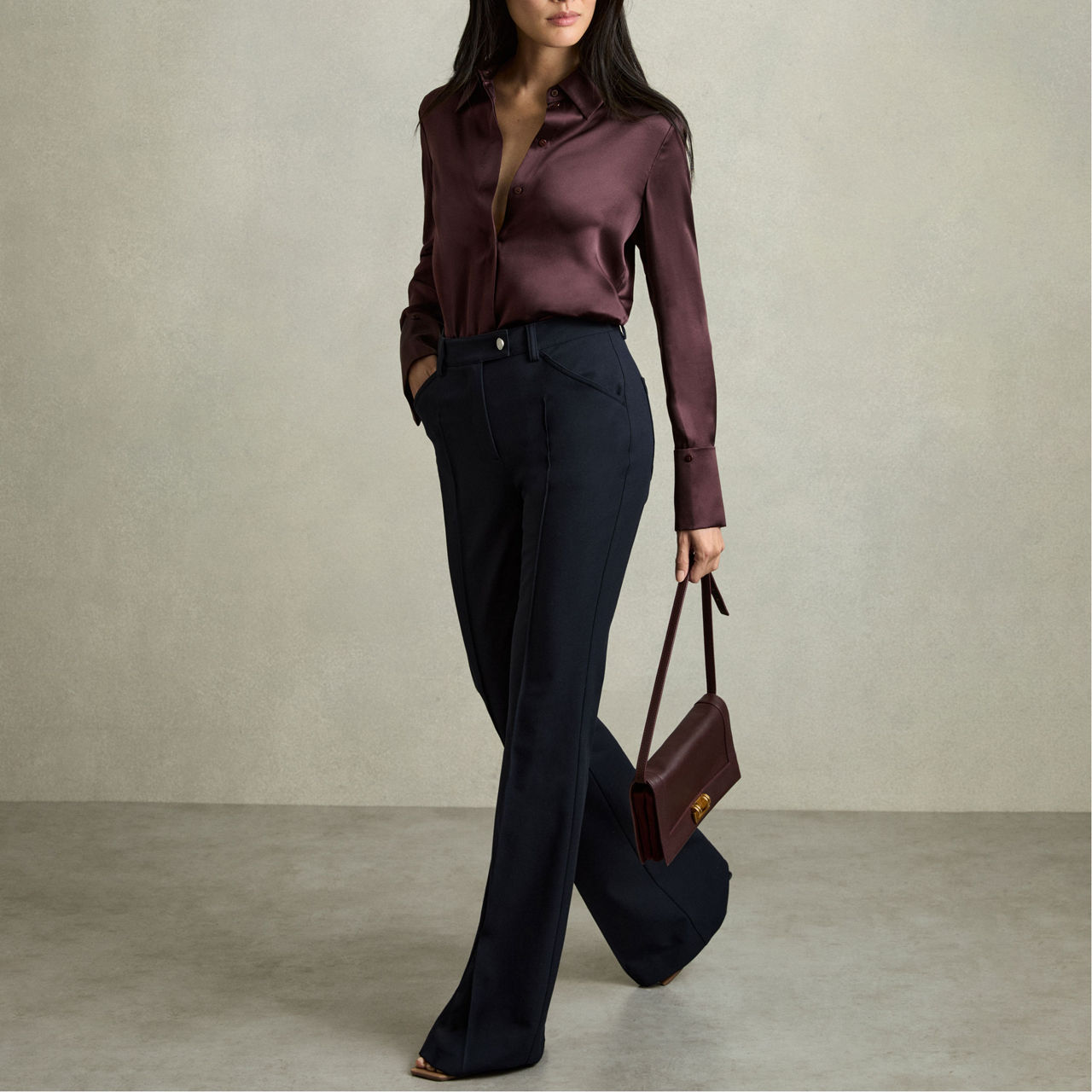 Button-Down Silk Shirt Button-Down Silk Shirt