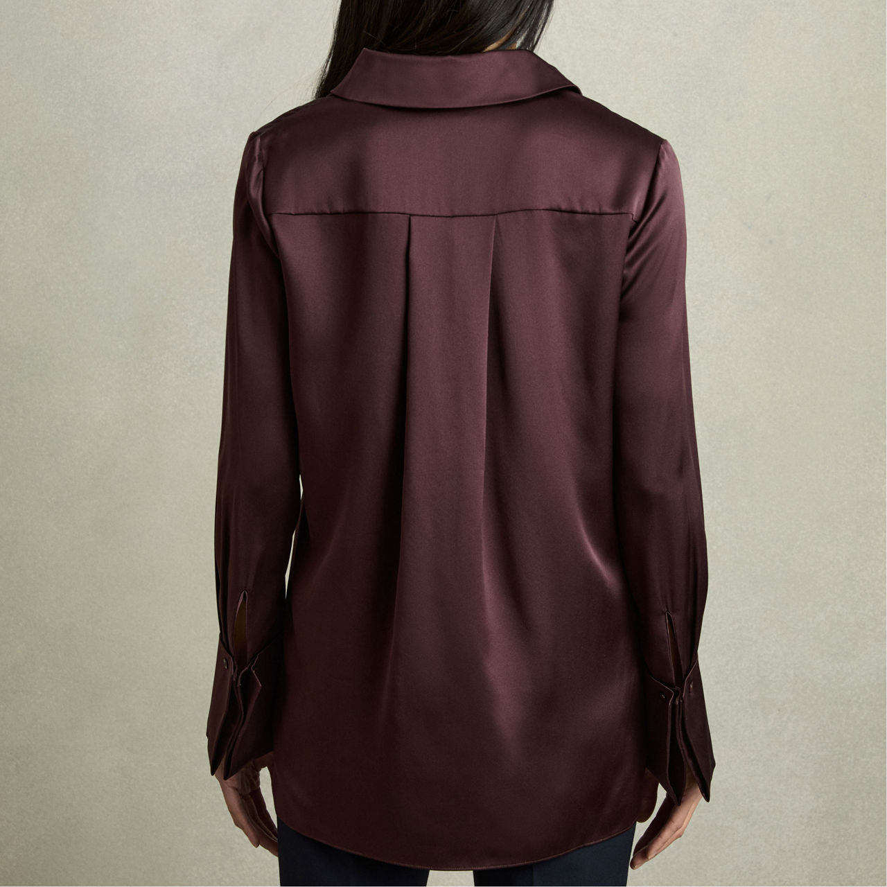 Button-Down Silk Shirt Button-Down Silk Shirt