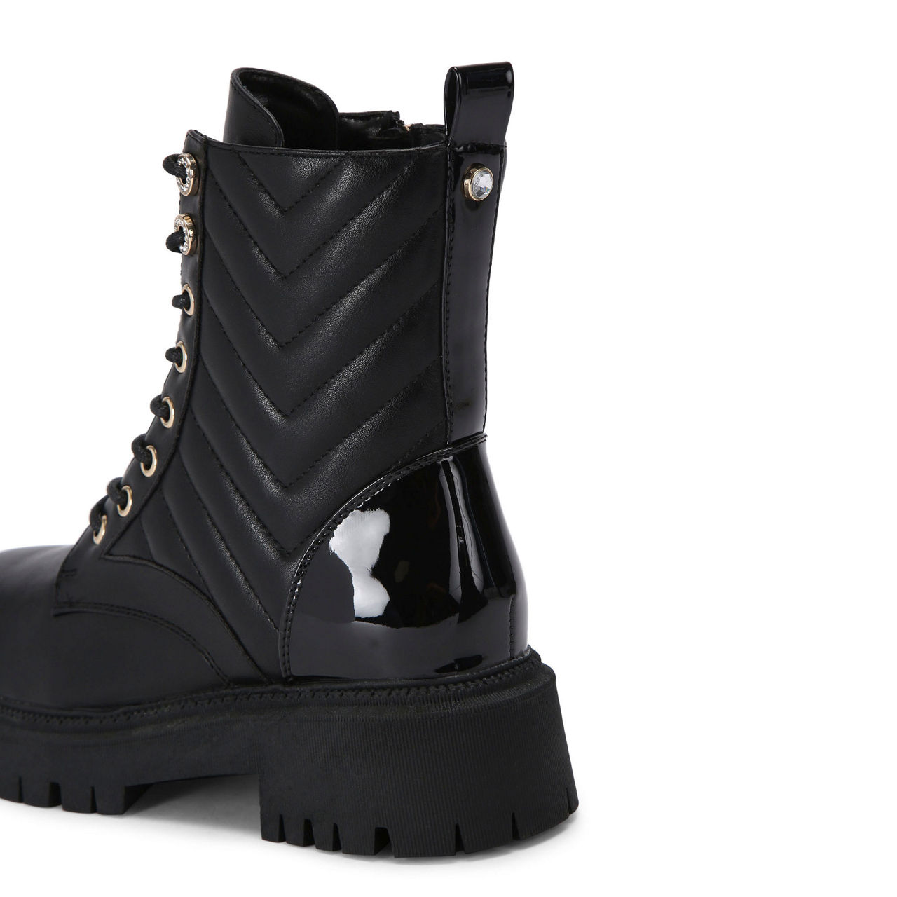 Ace Quilted Biker Boot Ace Quilted Biker Boot