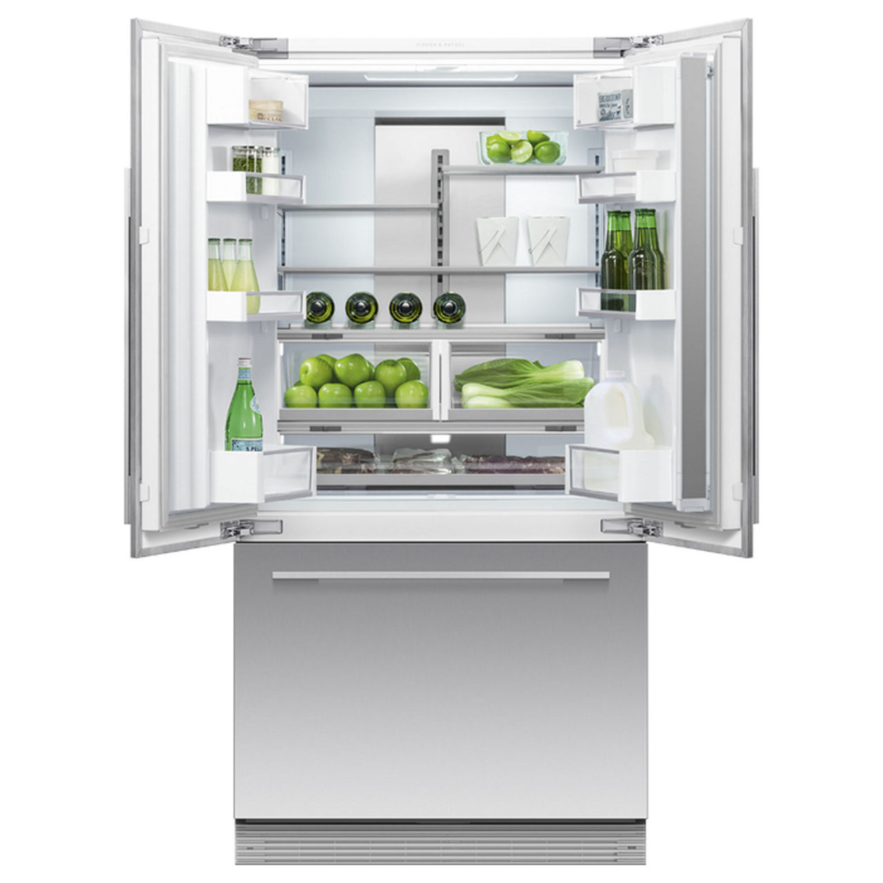 Series 7 90cm Integrated French Door American Fridge Series 7 90cm Integrated French Door American Fridge