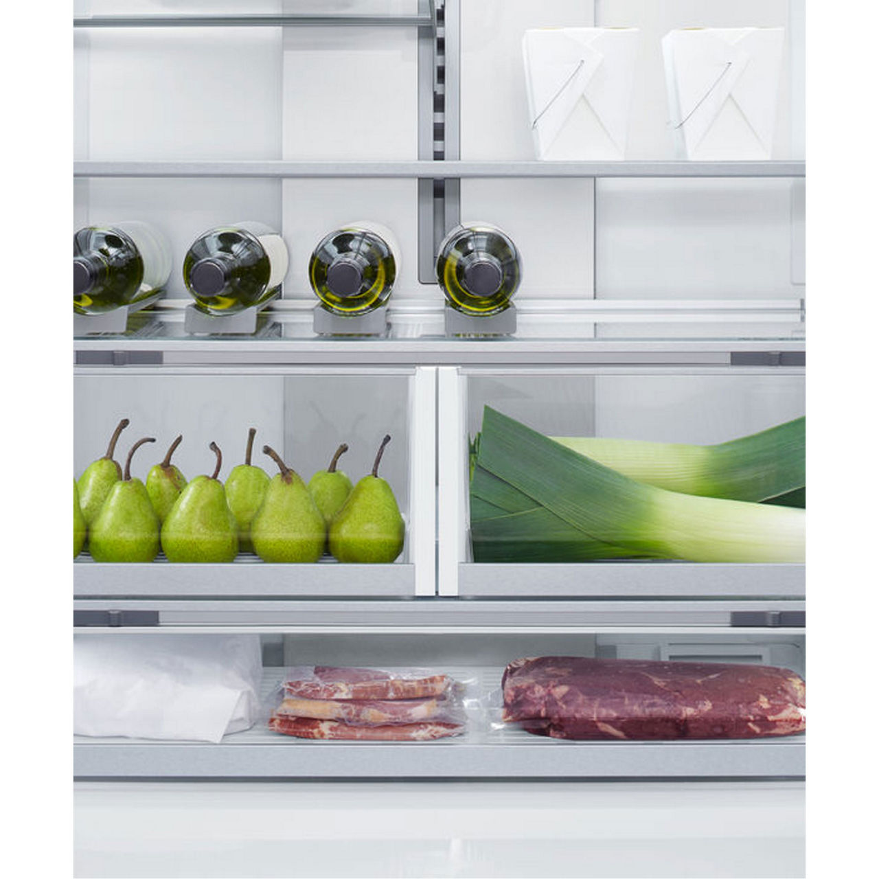 Series 7 90cm Integrated French Door American Fridge Series 7 90cm Integrated French Door American Fridge