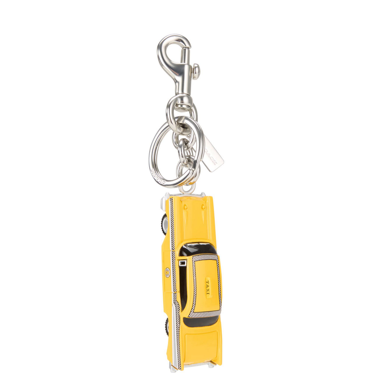 Yellow Cab Bag Charm