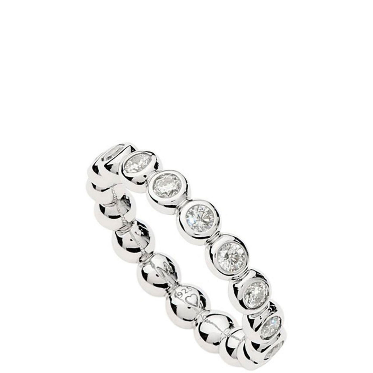 Tennis Eternity Stacking Ring