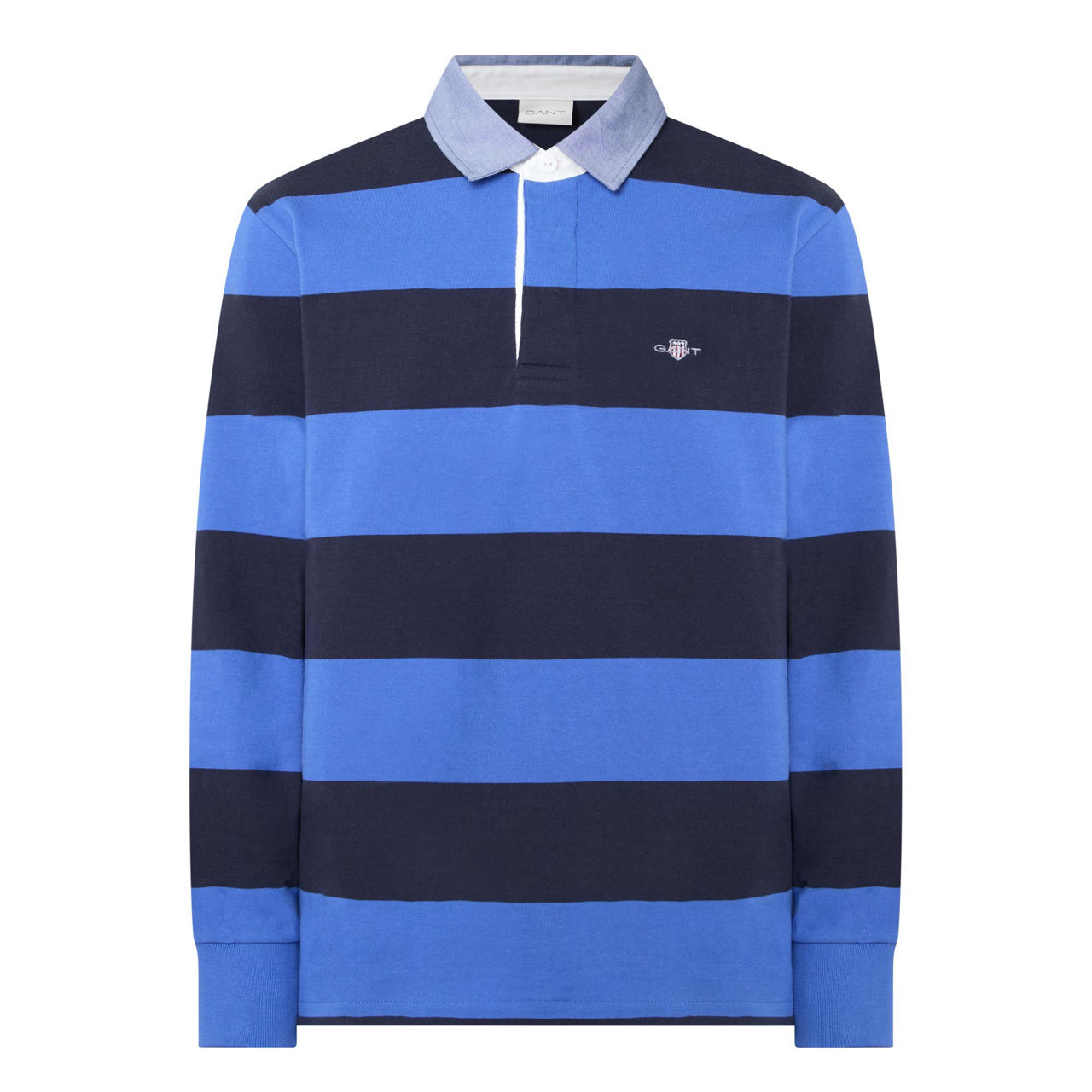 Shield Logo Striped Rugby Shirt Shield Logo Striped Rugby Shirt