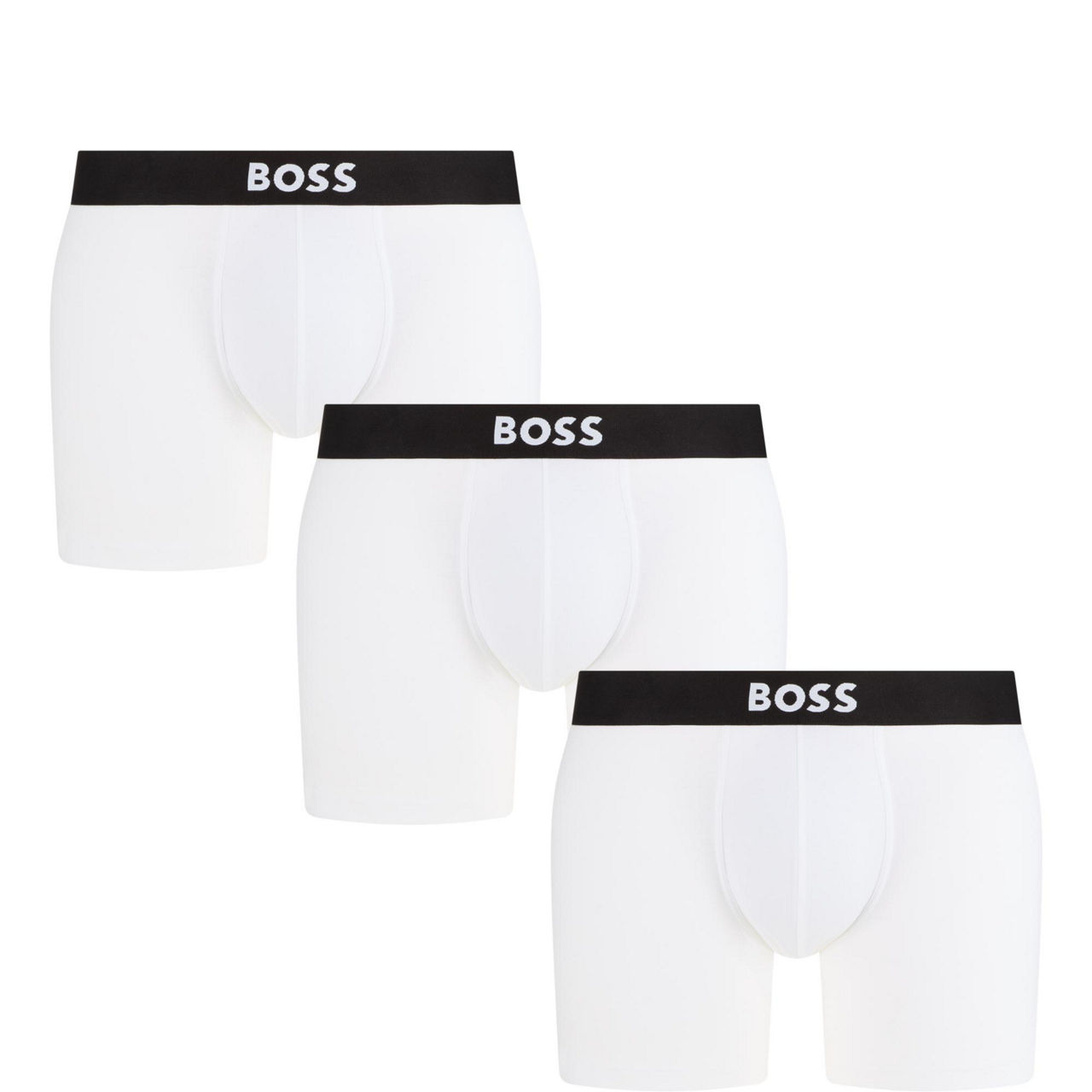 Three-Pack Logo Boxer Briefs