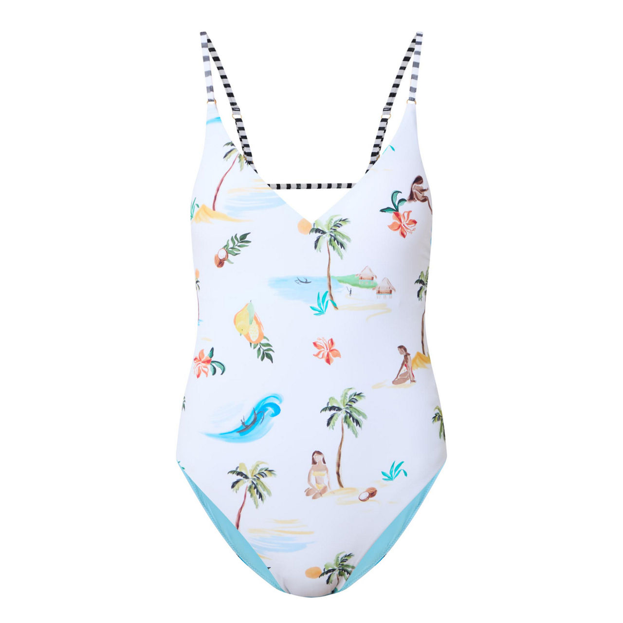 Isla Palm One-Piece Swimsuit Isla Palm One-Piece Swimsuit