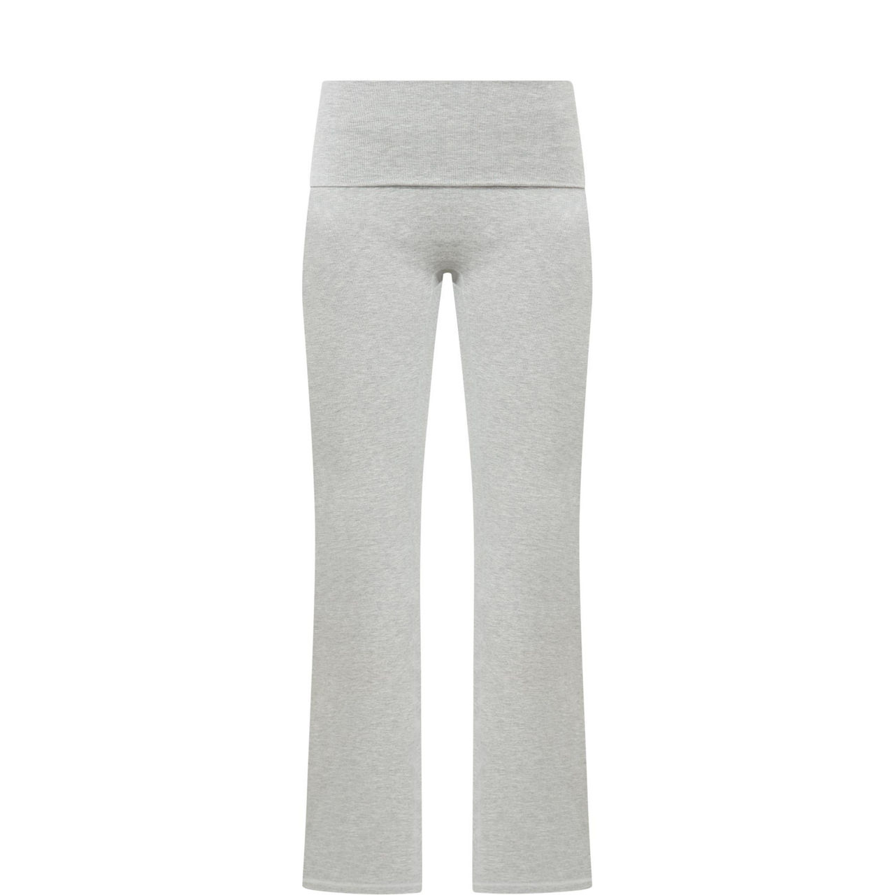 Rib Fold Over Trousers
