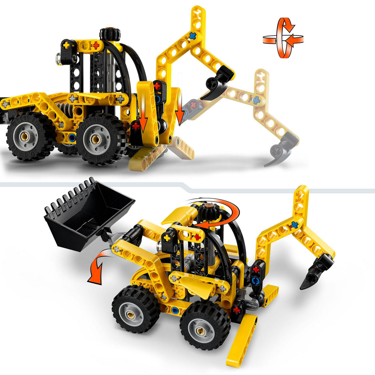 Technic Backhoe Loader Technic Backhoe Loader