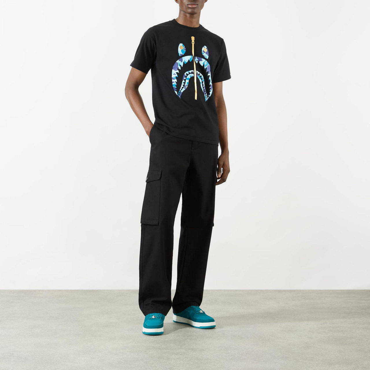 ABC Camouflage Shark Logo T-Shirt ABC Camouflage Shark Logo T-Shirt