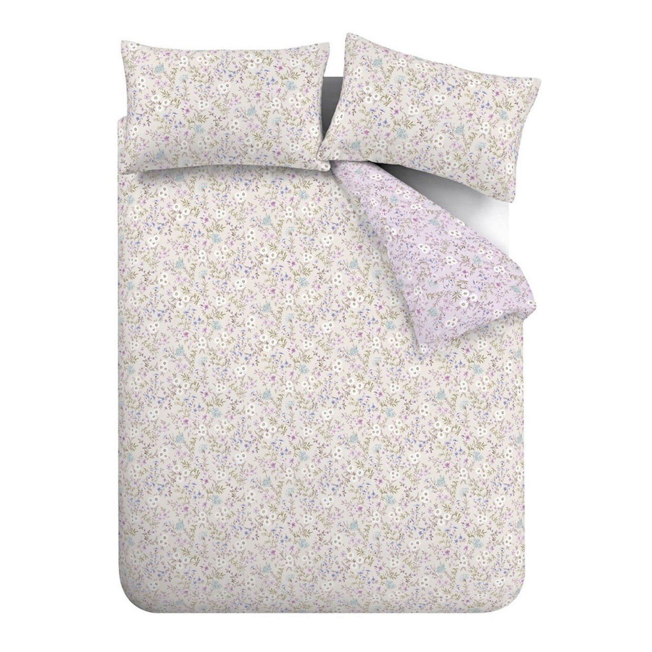 Ditsy Floral Duvet Set Lilac Ditsy Floral Duvet Set Lilac