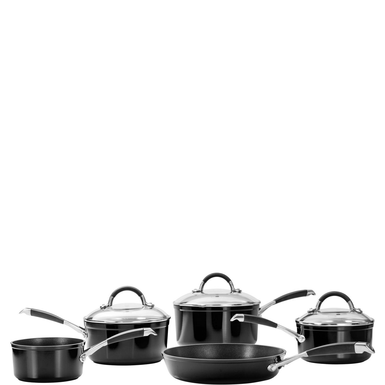 Forged Non-Stick Saucepan Five-Piece Set