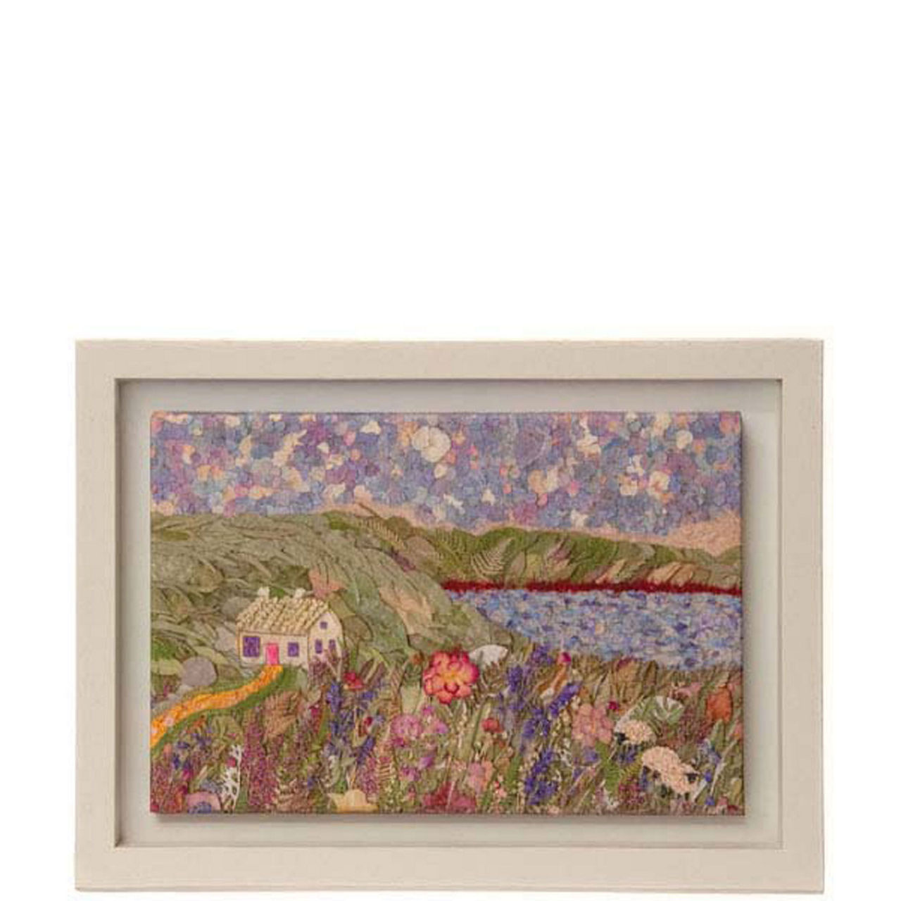 Cottage Canvas Framed Print