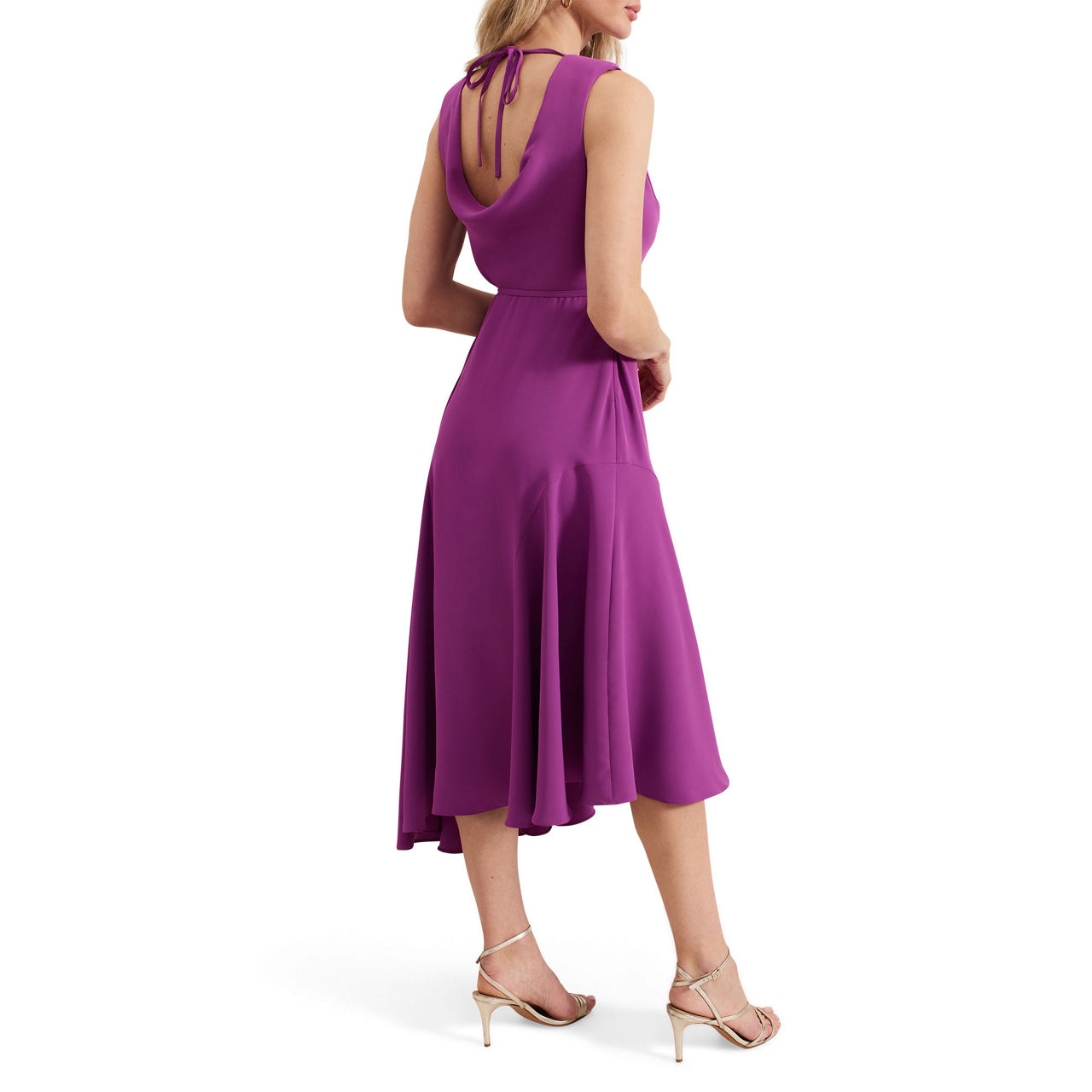Maya Asymmetric Flared Dress Maya Asymmetric Flared Dress