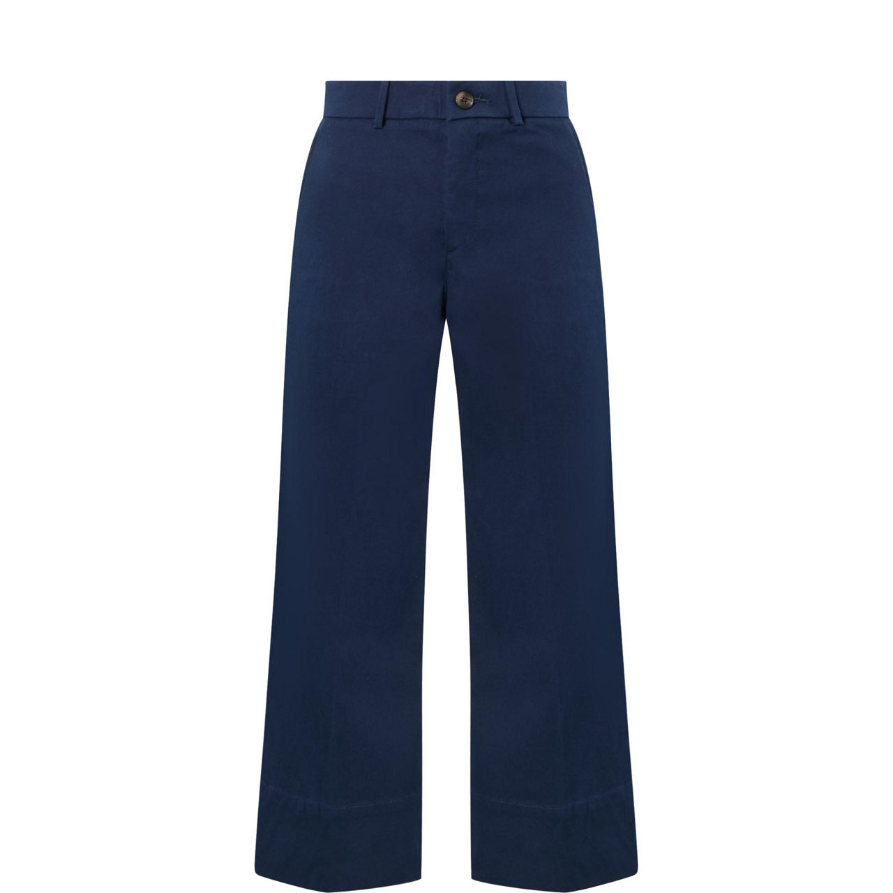 SPANXsupersmooth™ Stretch Twill Cropped Wide Leg Trousers