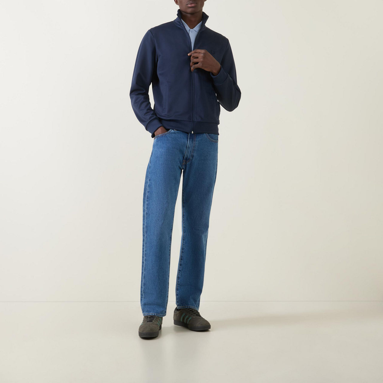 Logo Zip Sweatshirt Logo Zip Sweatshirt