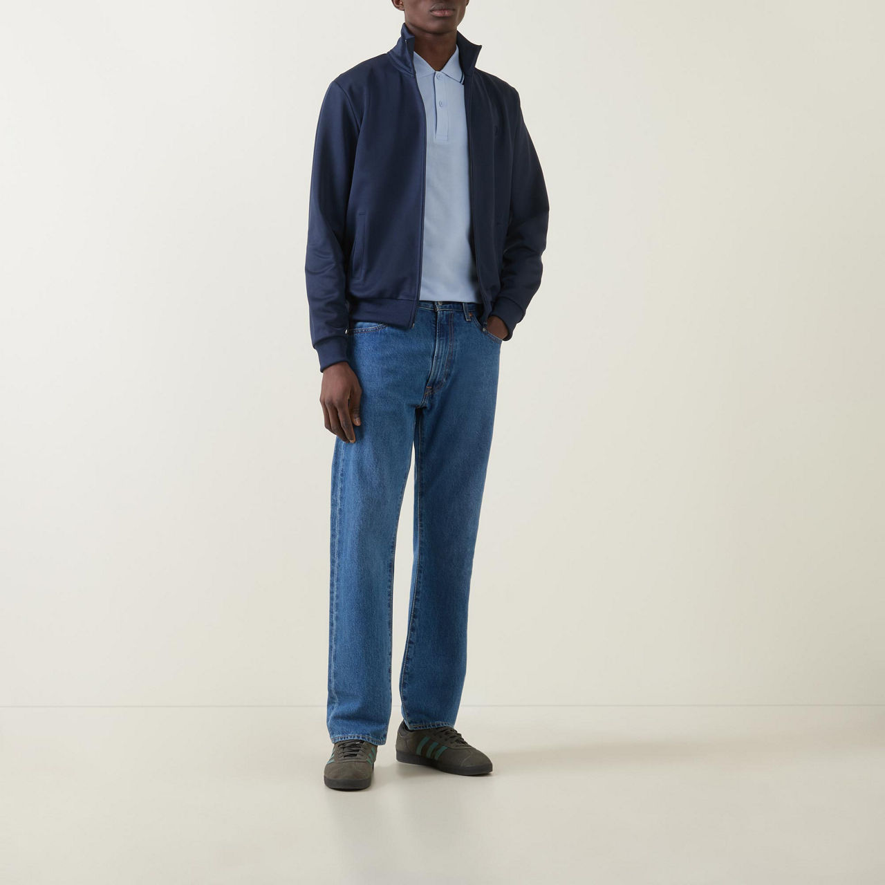 Logo Zip Sweatshirt Logo Zip Sweatshirt