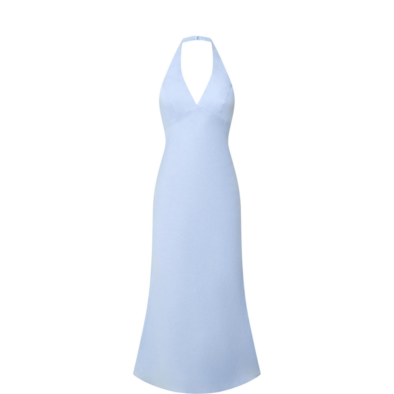 Paola Linen Flared Dress