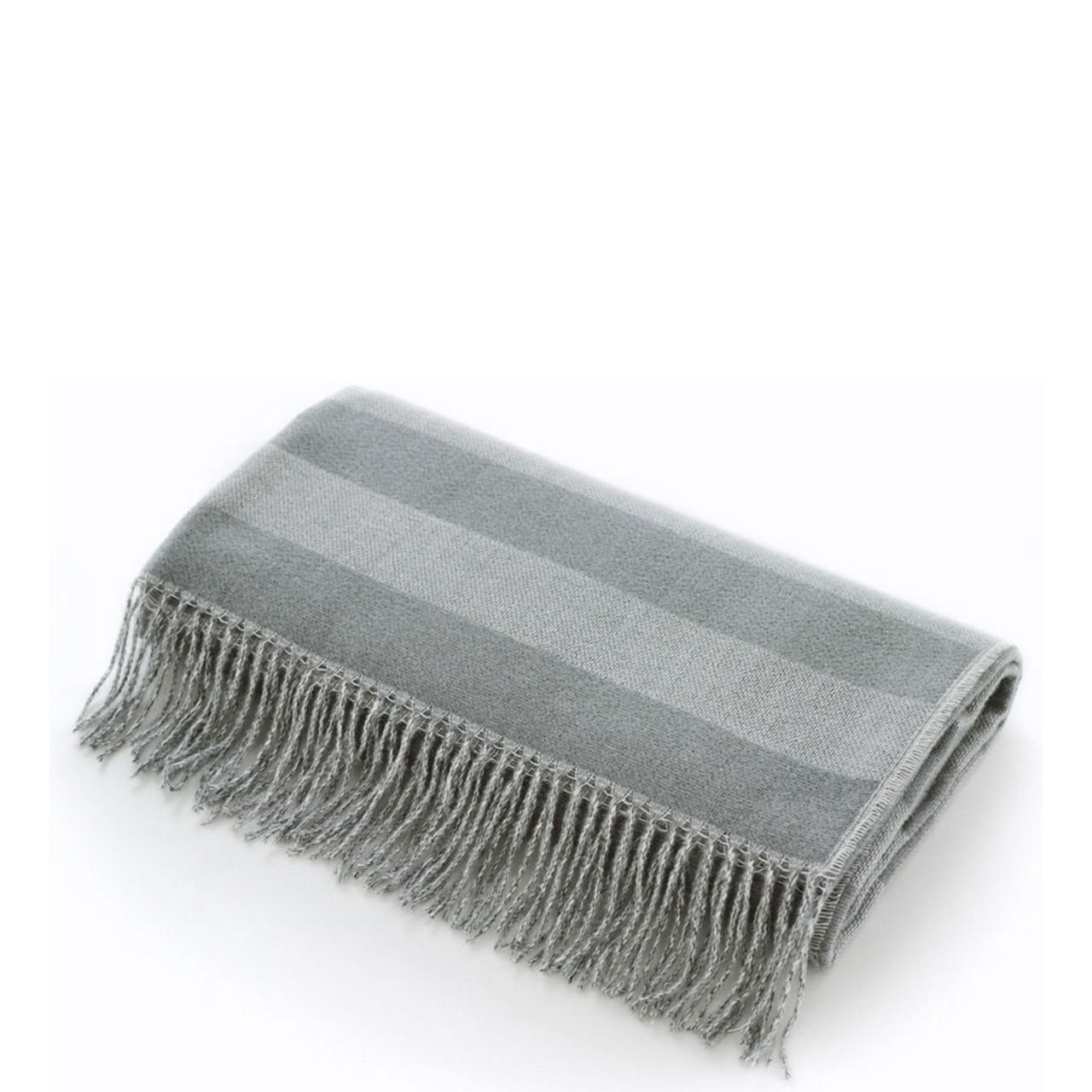 Elgin Throw White Charcoal