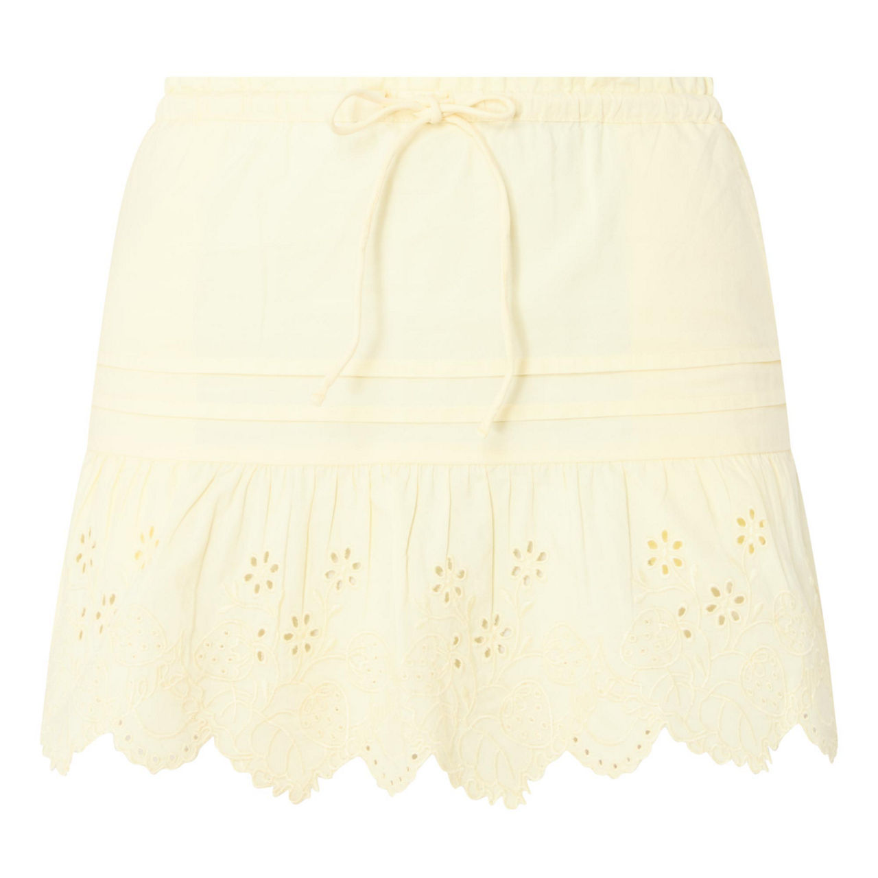 Gabriette Broderie Mini Skirt Gabriette Broderie Mini Skirt