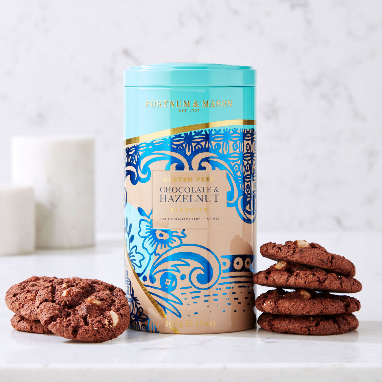 Piccadilly Chocolate, Caramel & Hazelnut Gluten-Free & Vegan Biscuits 200g Piccadilly Chocolate, Caramel & Hazelnut Gluten-Free & Vegan Biscuits 200g