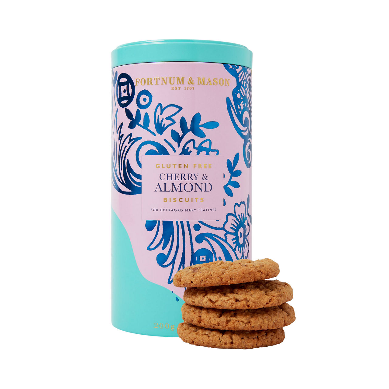 Piccadilly Cherry & Almond Gluten-Free & Vegan Biscuits 200g Piccadilly Cherry & Almond Gluten-Free & Vegan Biscuits 200g