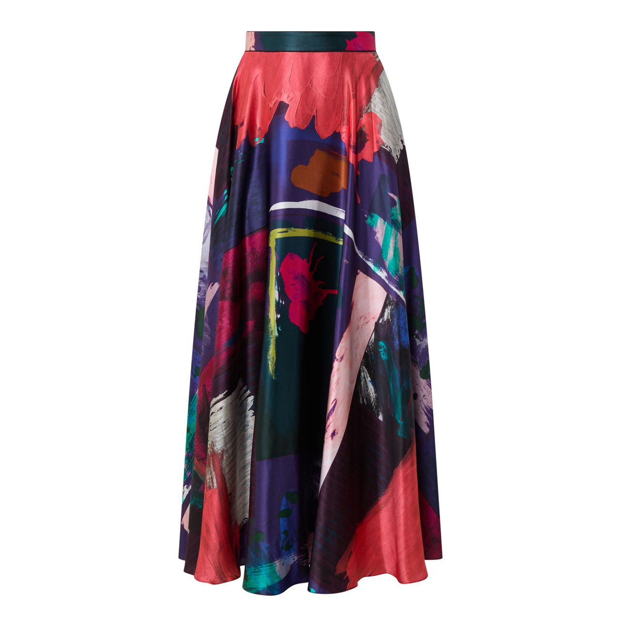 Ameera Printed Silk Skirt Ameera Printed Silk Skirt