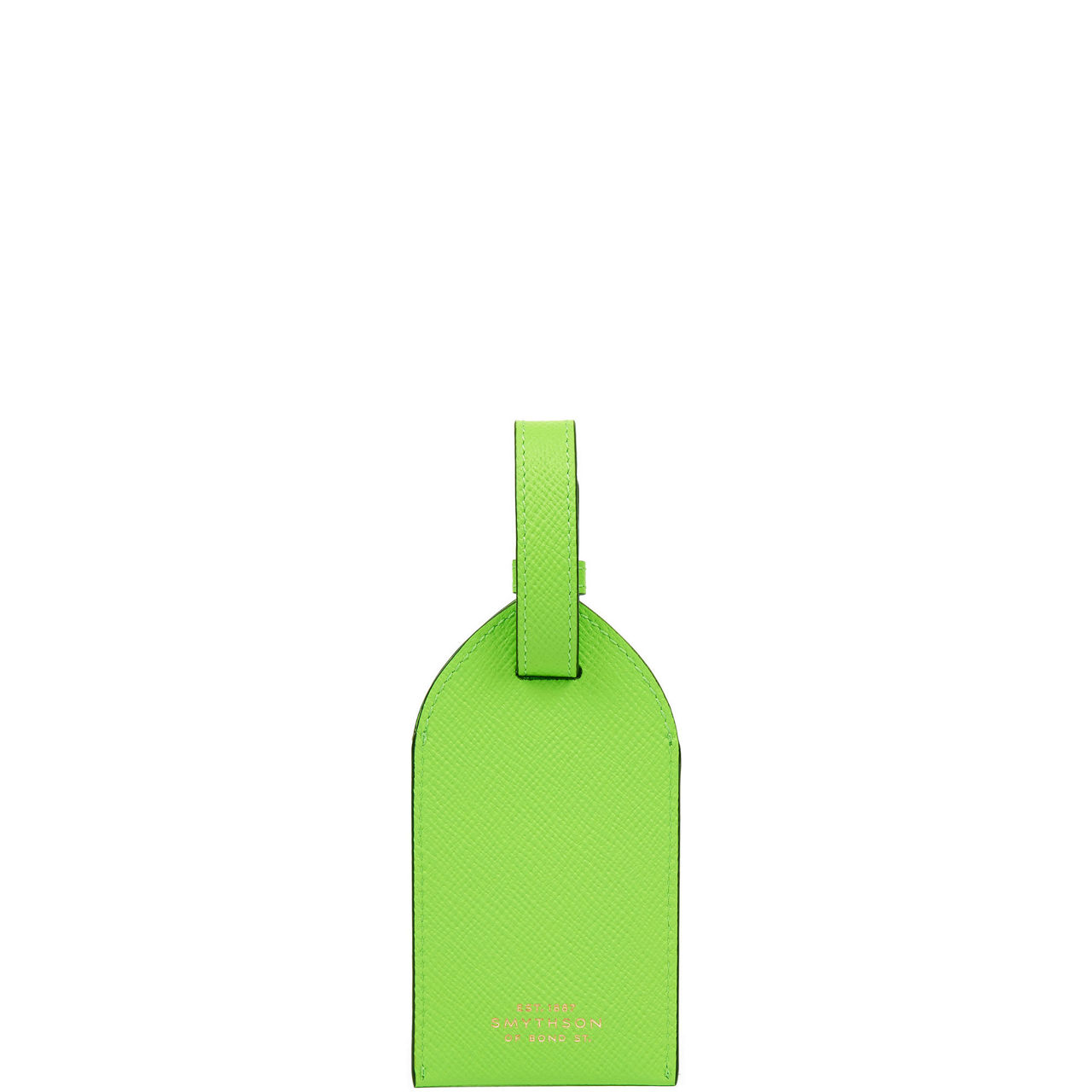Panama Luggage Tag Apple Green