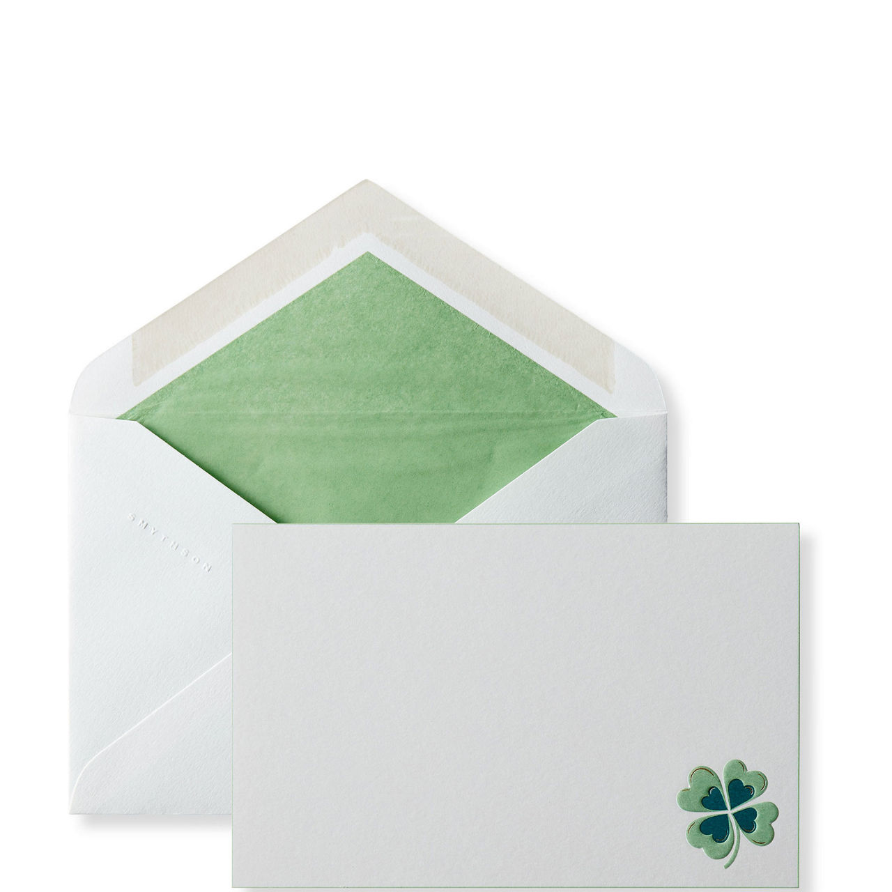 Clover Motif Correspondence Cards Set of 10