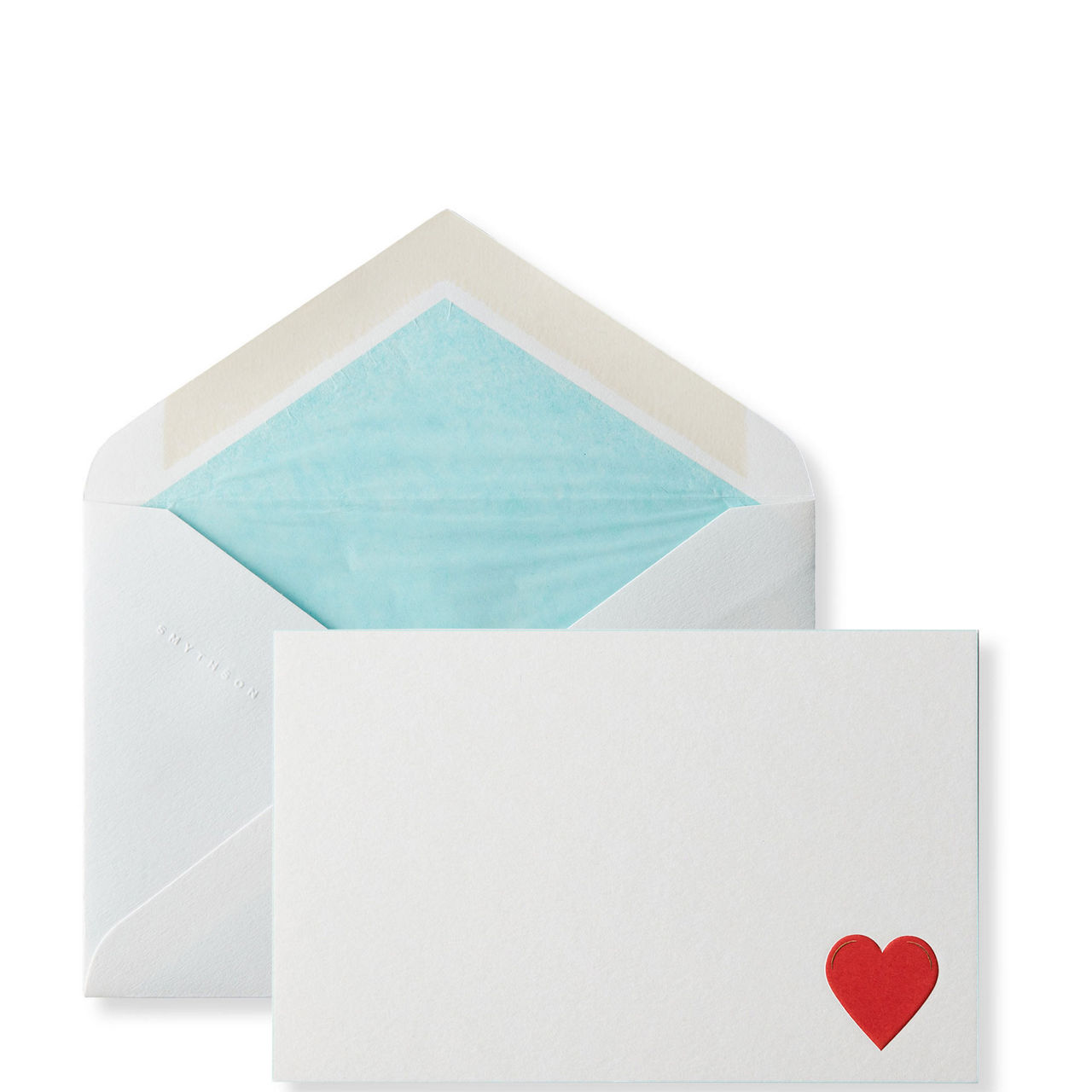 Heart Motif Correspondence Cards Set of 10