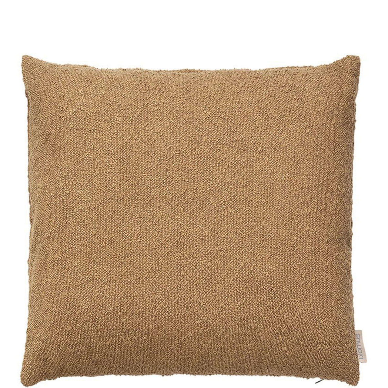 Bouclé Cushion Tan 40cm