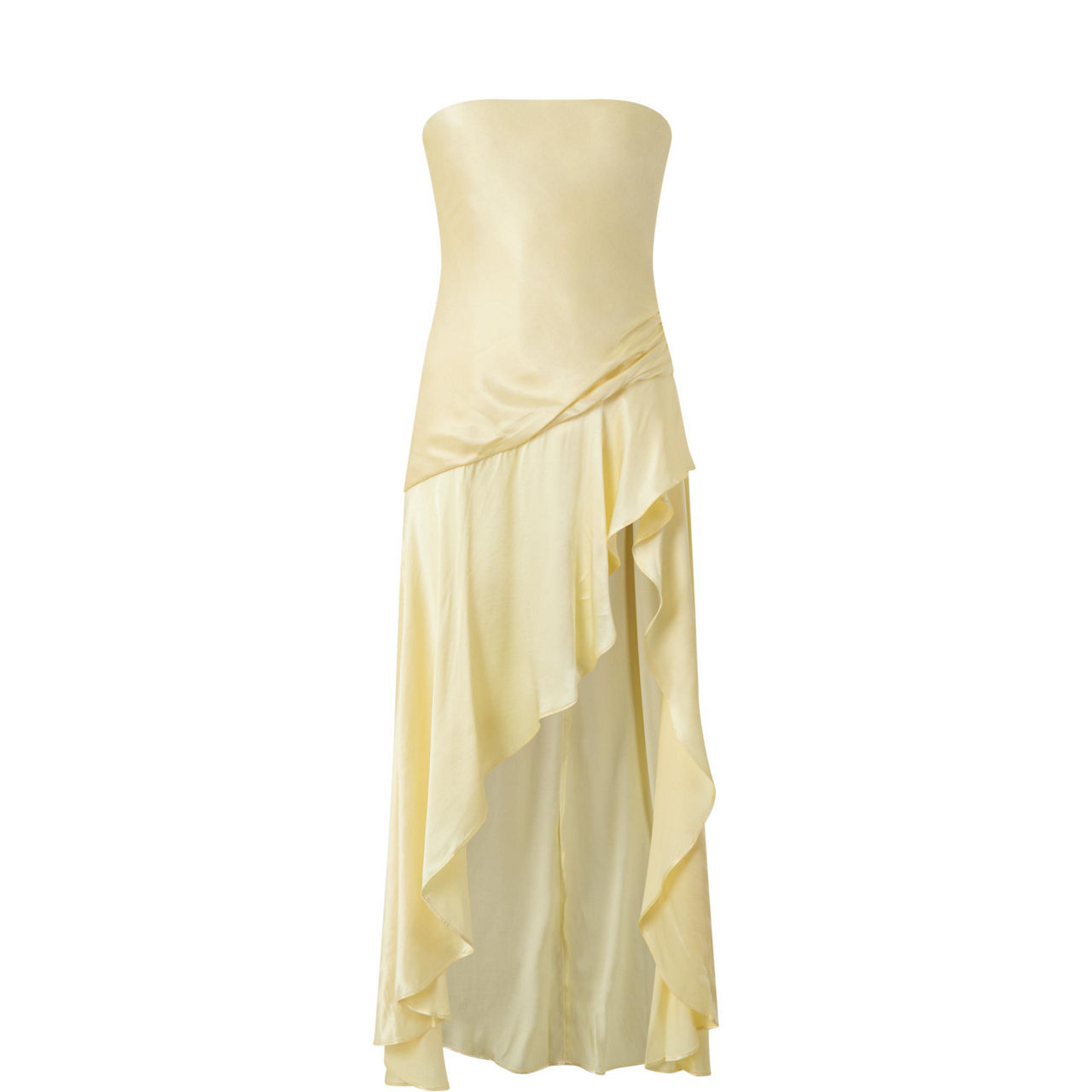 Lorenza Asymmetric Ruffle Dress