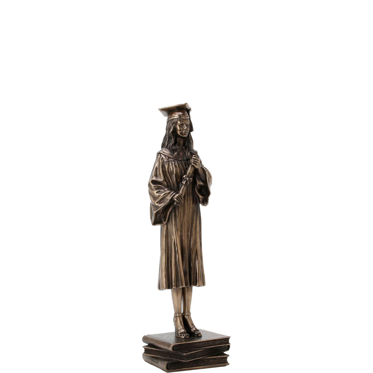 Female Graduate Bronze Sculpture